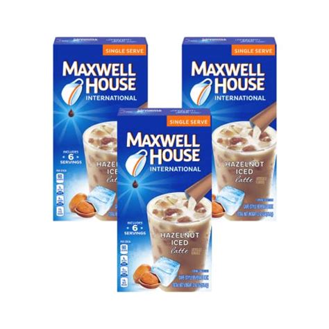 Best Maxwell House Hazelnut Iced Latte