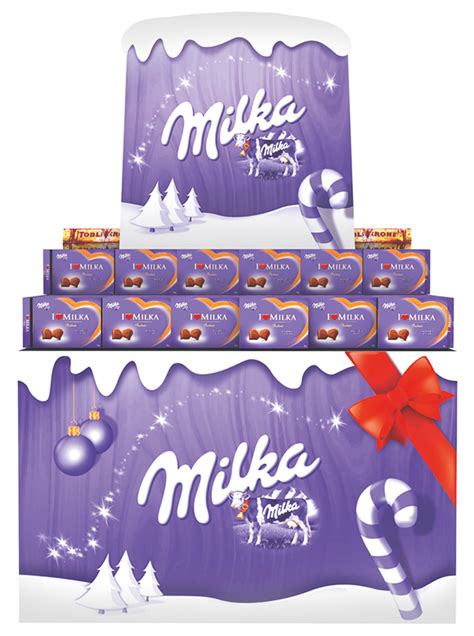 Point Of Sale Christmas Chocolate Kraft Foods On Behance