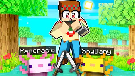 Me Paso Minecraft Pero Los Ajolotes Me Ayudan Silviogamer