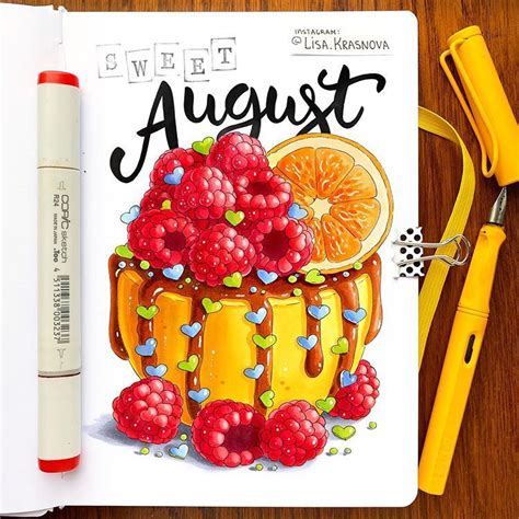 Lisa Krasnova (cha0tica) su Instagram: "Welcome august! Здравствуй ...