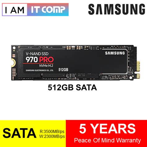 Samsung SSD 970 EVO Pro M.2 SATA 512GB / V-NAND Solid State Drive ...