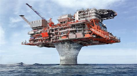 Offshore Oil Drilling Underwater