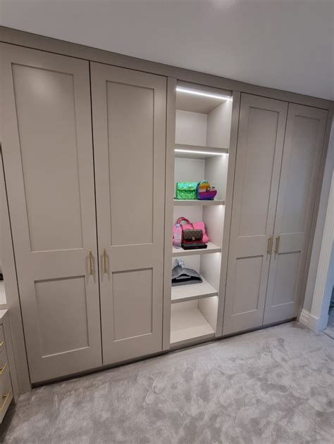 Shaker Door Fitted Wardrobes In Bromley Kent Made To Measure