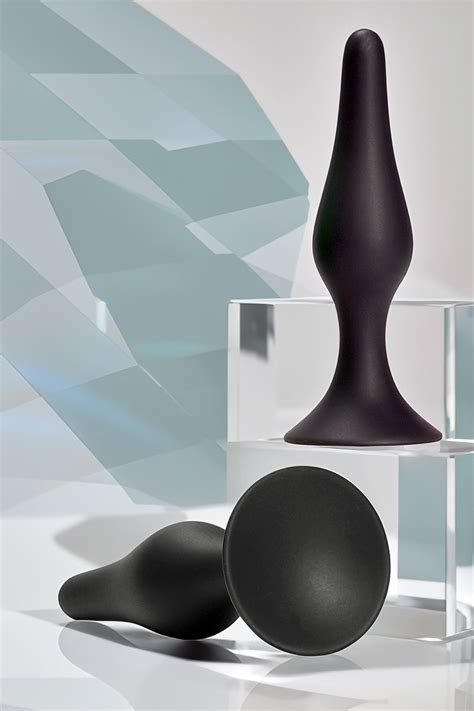 LOVEX cm Vantuzlu Medikal Silikon Yumuşak Anal Açıcı Alıştırıcı Siyah Fantazi Tıkaç Ince Butt