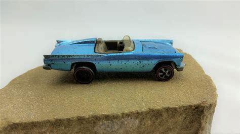 Vintage Mattel Hot Wheels Classic T Bird Light Blue Redline RARE Etsy