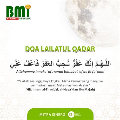 Doa Lailatul Qadar Ydfb