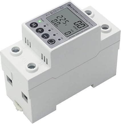 Ketotek Lcd Digital Ac Electricity Meter Din Rail Phase Energy Meter