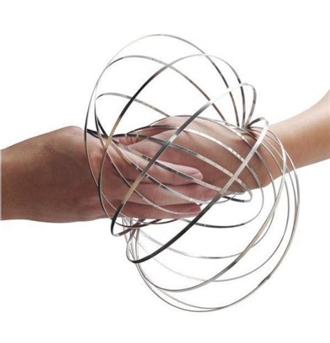 Игрушка-антистресс Кинетические кольца Magic Ring торофлакс Toroflux ...