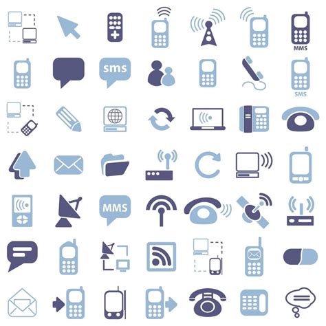 Collection of vector icons of various shapes and designs 22787379 ...