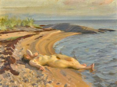 Anders Zorn On The Beach Nude Art Nude Painting Zorn