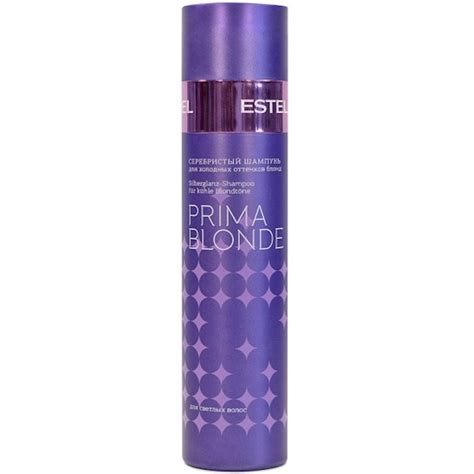 Gümüşü şampun Estel Professional Prima Blonde soyuq çalarlar üçün blond ...
