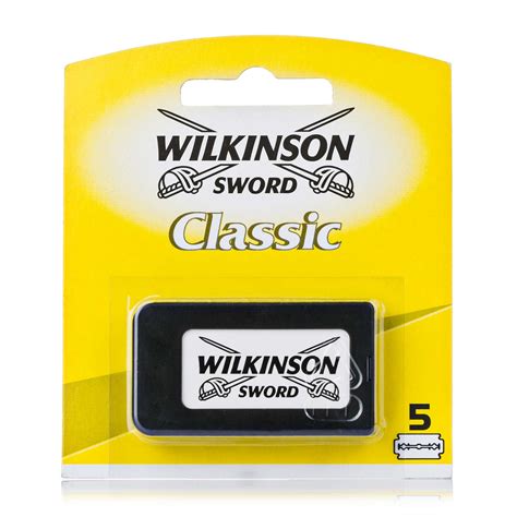 Лезвия для бритья Wilkinson Classic мужские, 5 лезвий*20 - купить в ...