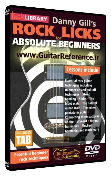 Rock Licks For Absolute Beginners Guitar Reference