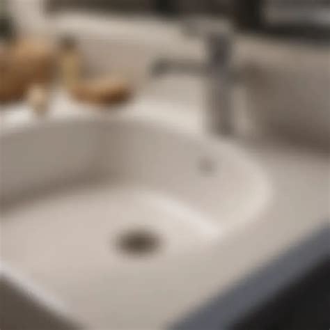 how to clean a stained ceramic sink