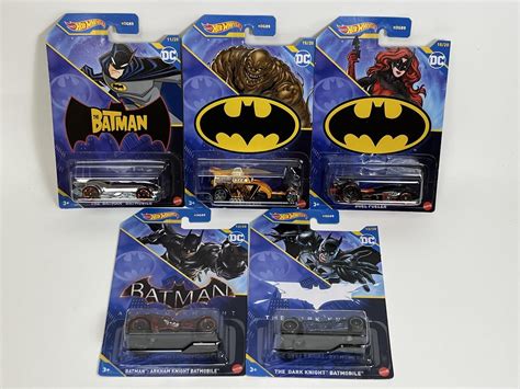 Toy Vehicles Batman 5 Car Set 1 64 Scale HW HDG89 Hot Wheels
