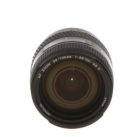 Minolta 24-105mm F/3.5-4.5 D Alpha Mount Autofocus Lens {62} at KEH Camera