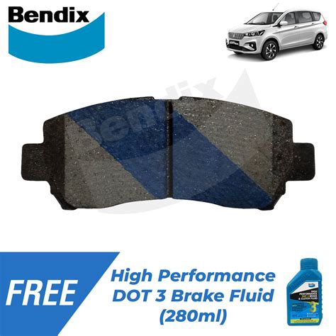 Bendix Brake Pads Gct Db Front Set For Suzuki Ertiga