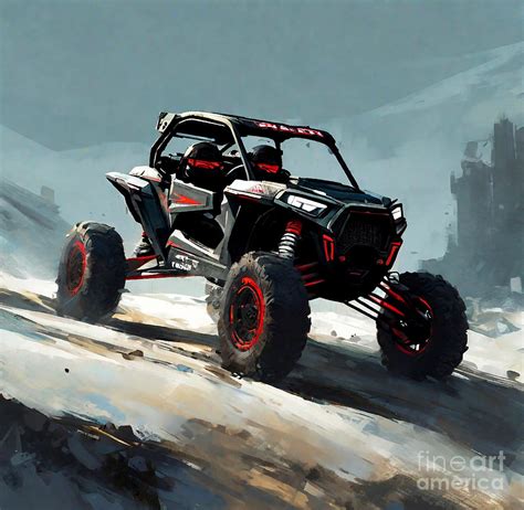 Moto Polaris Rzr Xp Turbo S 2019 Bikes Buggies Offroad Drawing By