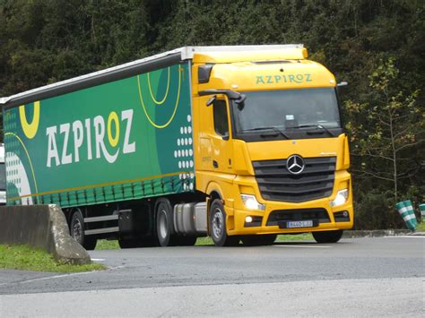 TRANSPORTES AZPIROZ E Mercédès Benz Actros MP 5 1845 N 12 Flickr