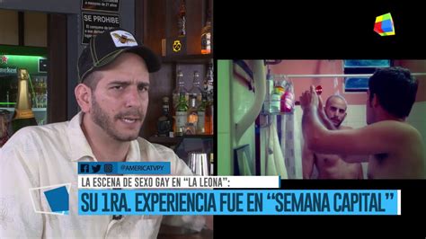 Nico Garc A Habla Sobre La Escena De Sexo Gay Con Ludovico Di Santo En La Leona Telefe Youtube
