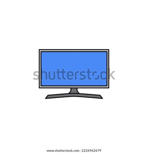 Led Tv Icon Color Isolated On Stock Vector Royalty Free 2226962679