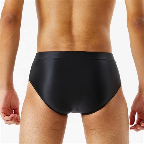 Men Glossy Low Waist Briefs Stretch Bikini Pouch Underpants Underwear Swimwear Ebay