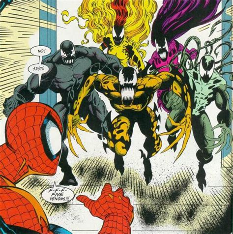 The Five Symbiotes Team Comic Vine