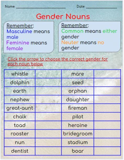 Image Nouns Worksheet Worksheets For Grade 3 Nouns And 44 Off