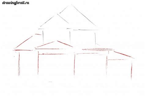 как нарисовать дом | House drawing, Drawing tips, Art drawings sketches ...