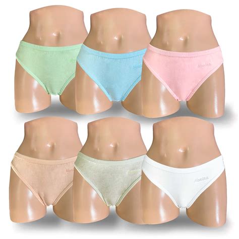PACK BIKINI ALGODÓN MUJER MONINA MULTICOLOR X TRUZA