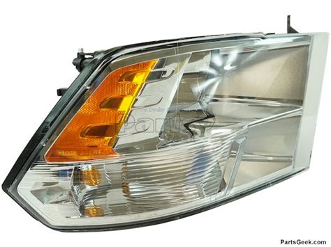 17 2017 Ram 1500 Headlight Assembly Body Electrical Action Crash