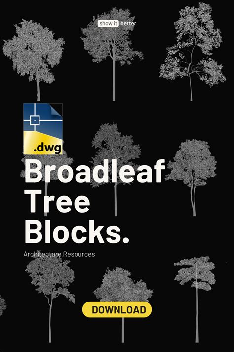 Broadleaf Trees Elevation Pack Artofit