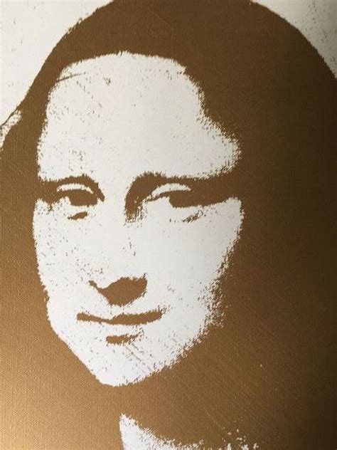 After Andy Warhol Two Golden Mona Lisa Licensed Offset Catawiki