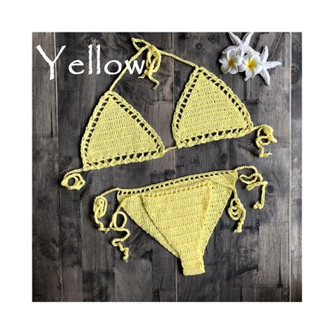 Women S Sexy Micro Bikini Crochet Cotton Thong G String Lingerie