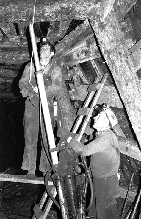 When Coal Was King Two Coal Miners Of Croatian Descent Are Shown