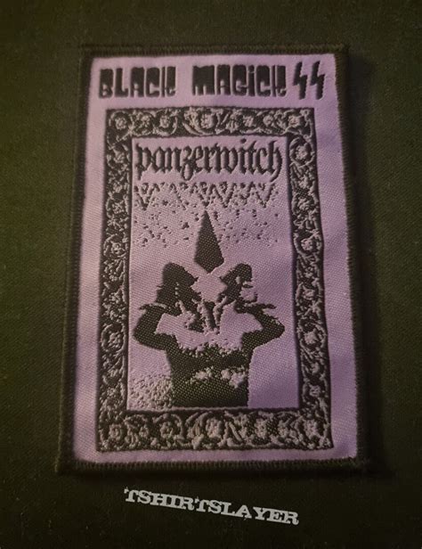 Black Magick Ss Panzerwitch Official Woven Patch Tshirtslayer