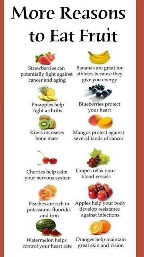 Fruit Health benefits | Fruit health benefits, Healthy snacks, Healing food