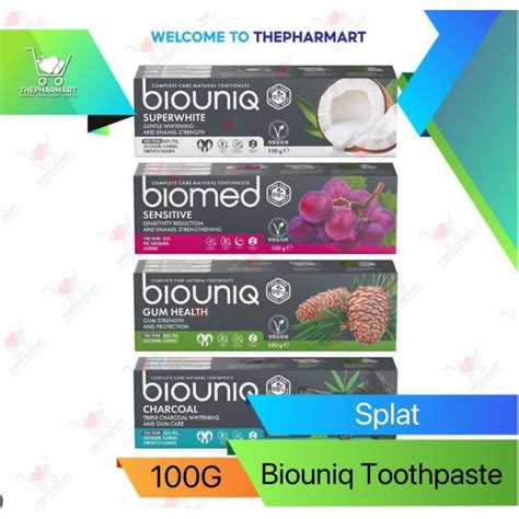 Splat Biouniq Complete Care Natural Toothpaste (100G) | Shopee Malaysia