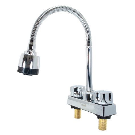 Mezcladora Gw Lavabo Cuello Flexible La Nueva Eléctrica