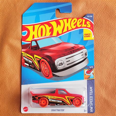 Hot Wheels T Hunt Draftnator Vermelho Lote E Shopee Brasil
