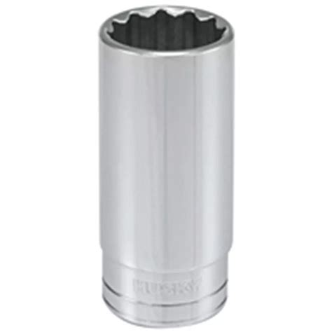 Husky 1/2-inch Drive 15/16-inch 12-Point SAE Deep Socket | The Home ...