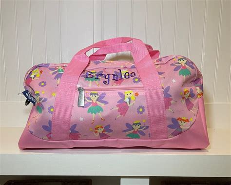 Kids Duffle Bag Personalized Girls Duffle Fairy Princess Etsy