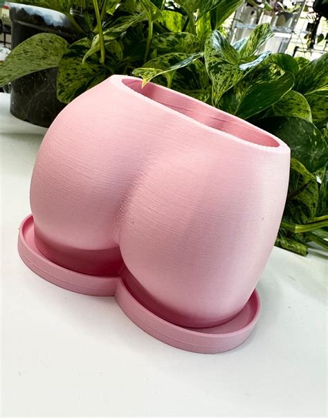 Booty Planter Nude Houseplant Pot Unique Planter Etsy