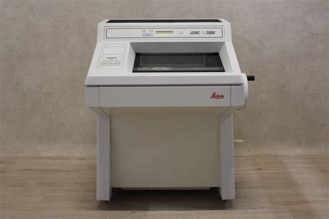 Leica Jung Cm Cryostat Microtome Labmakelaar Benelux