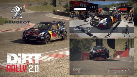 Time Trial RallyCross Peugeot 208 WRX Hell Norway Dirt Rally 2 0