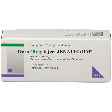 Dexa 40 mg 1x5 ml mit dem E-Rezept kaufen - Shop Apotheke