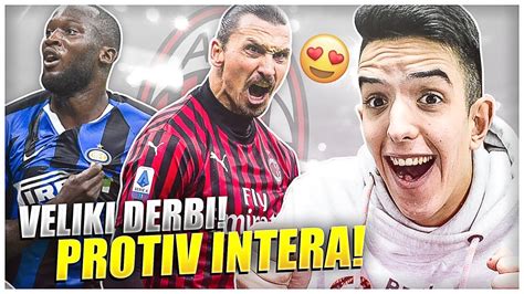 VELIKI DERBI PROTIV INTERA KARIJERA SA MILANOM 5 YouTube