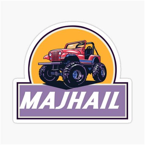 "Majha" Sticker for Sale by Desi Merch | Redbubble