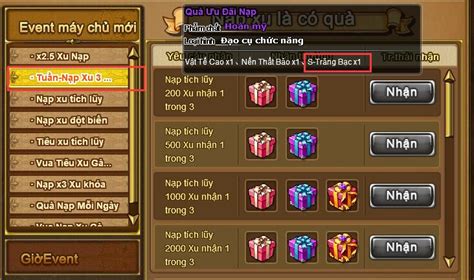 Đính chính thông tin S Trăng Bạc tại mốc nạp Tuần Gunny Hóng Tin Tức Hot