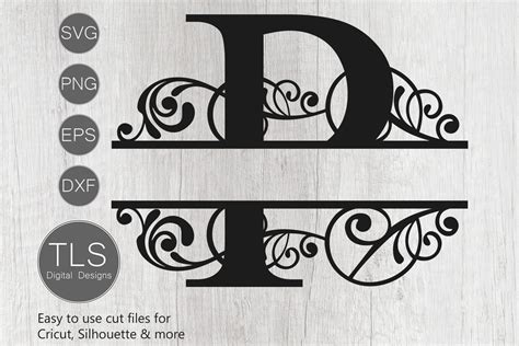 Split Monogram Letter P SVG, Letter P Monogram SVG, Letter (375406) | Cut Files | Design Bundles